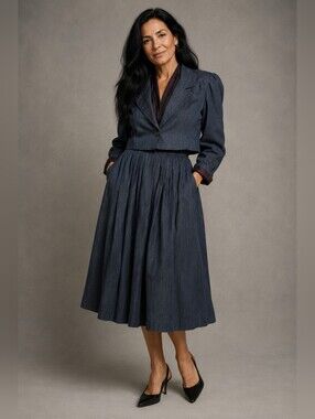 1980’s Short Jacket & Skirt Suit by Jim Heilman